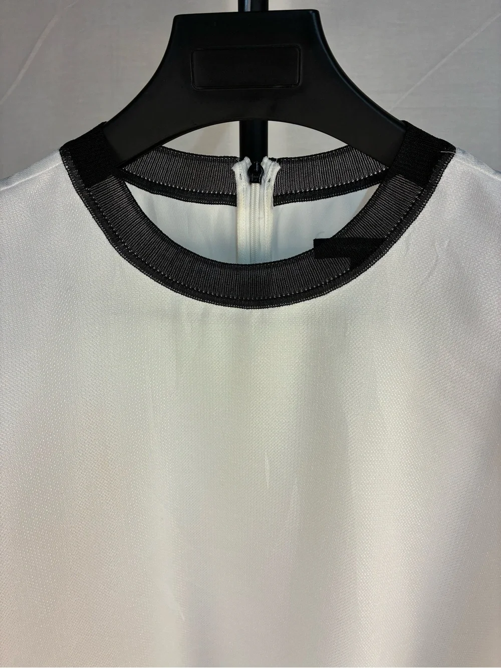 French Connection Flowy White Tunic Blouse 8
